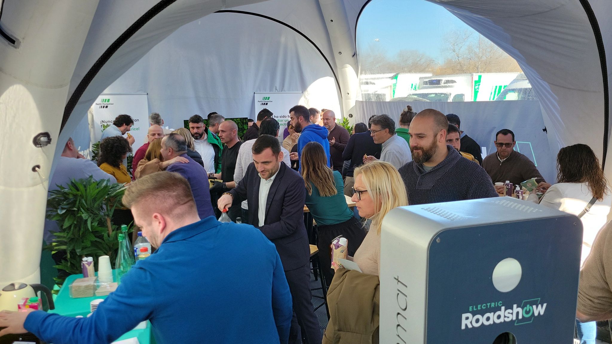 Flotte de véhicules 100% électriques