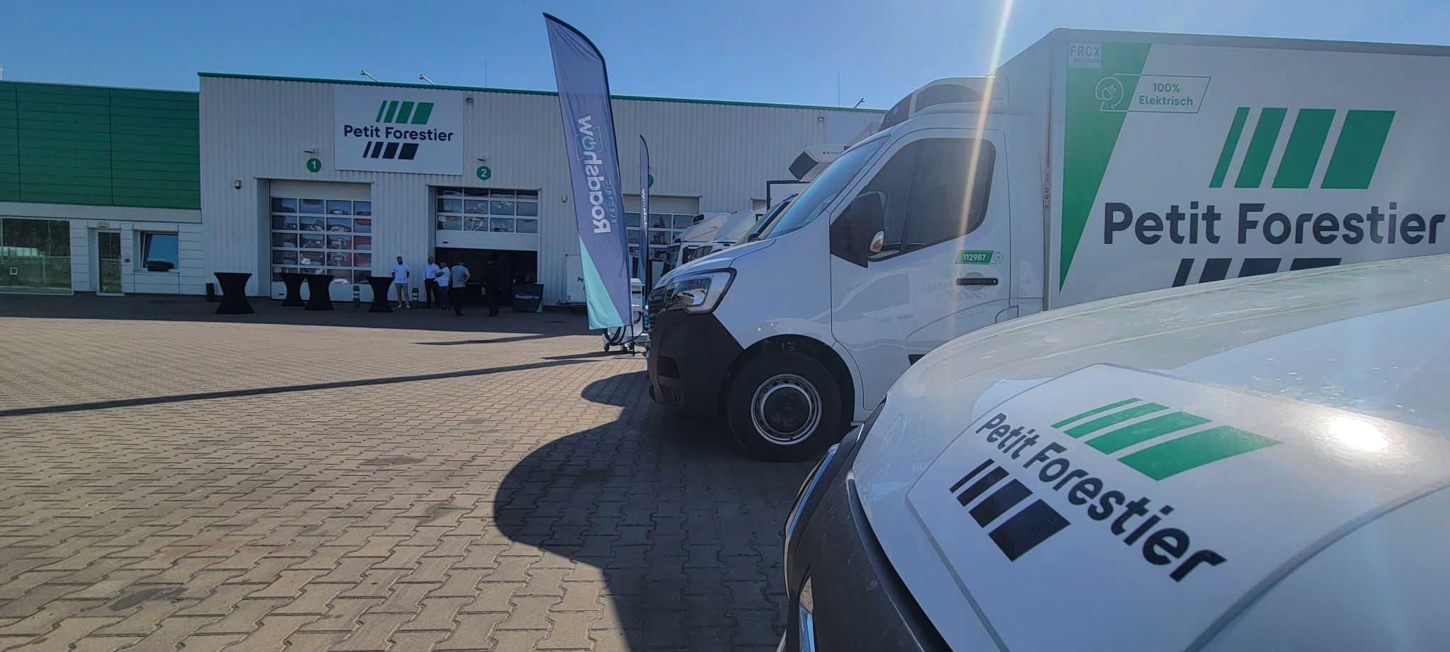 Flotte de véhicules 100% électriques