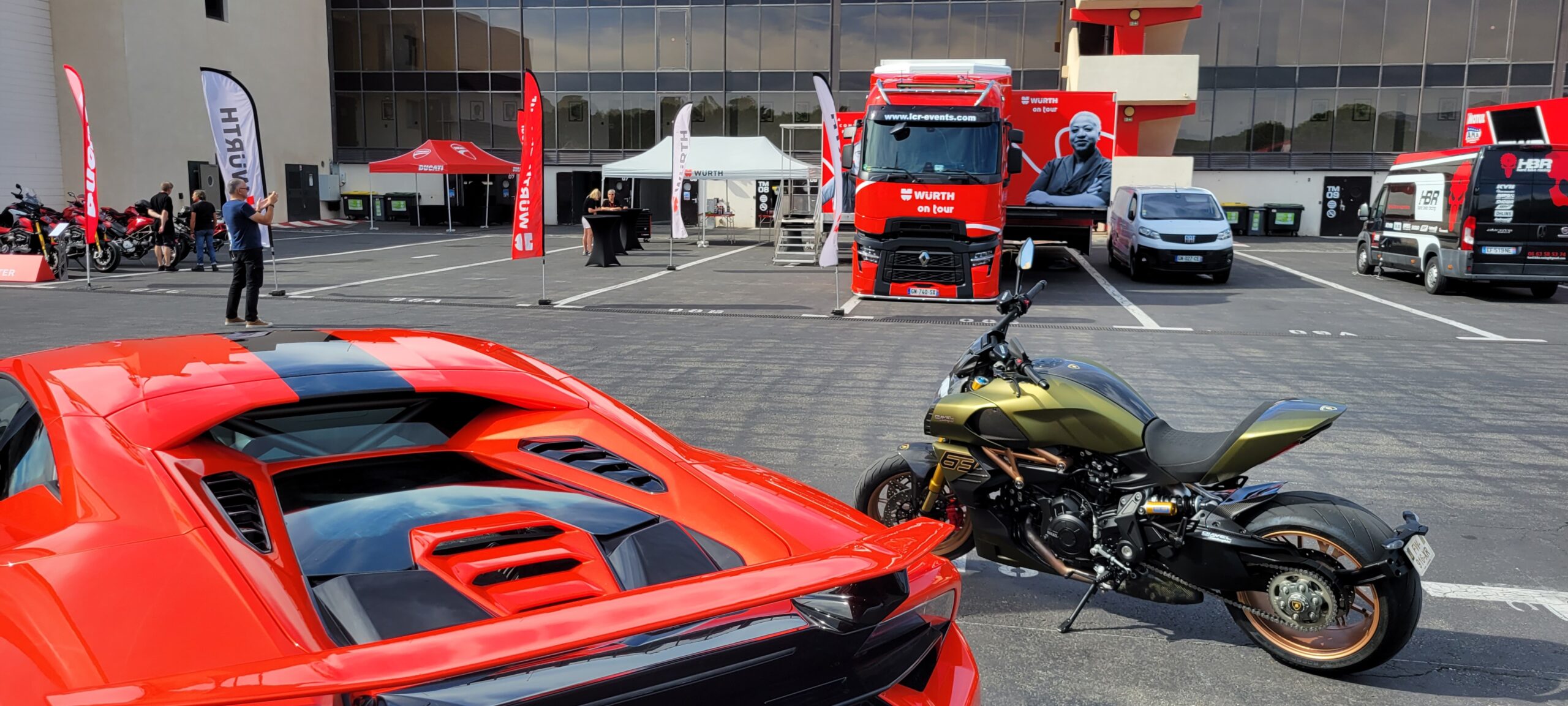 Événement Ducati — roulage sur circuit