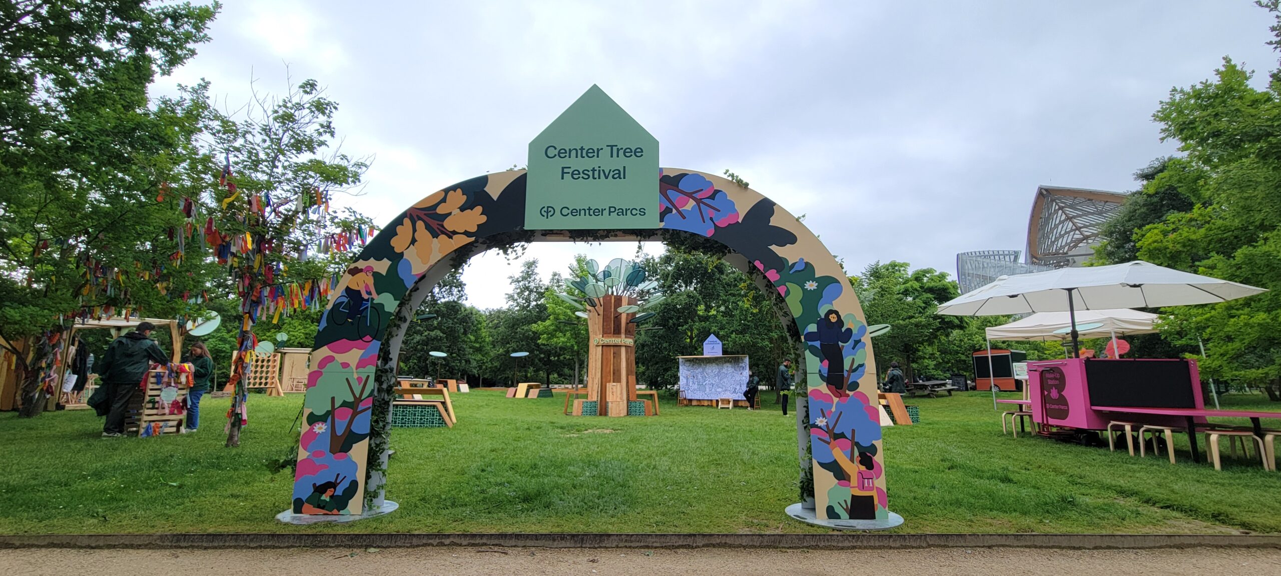 Center Parcs — village itinérant écologique