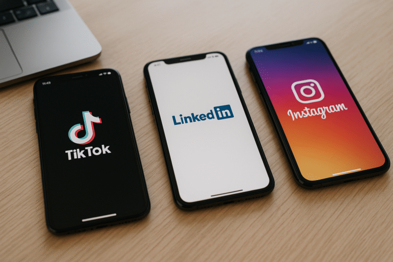 TikTok, LinkedIn, Instagram : quelle plateforme pour quelle audience ?
