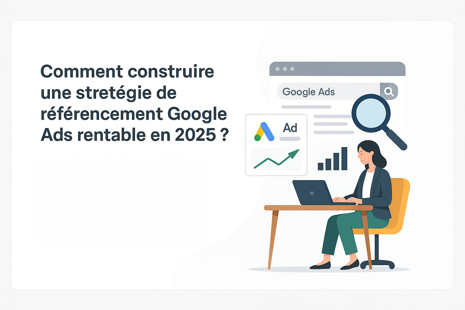 Comment construire une stratégie de référencement Google Ads rentable en 2025 ?