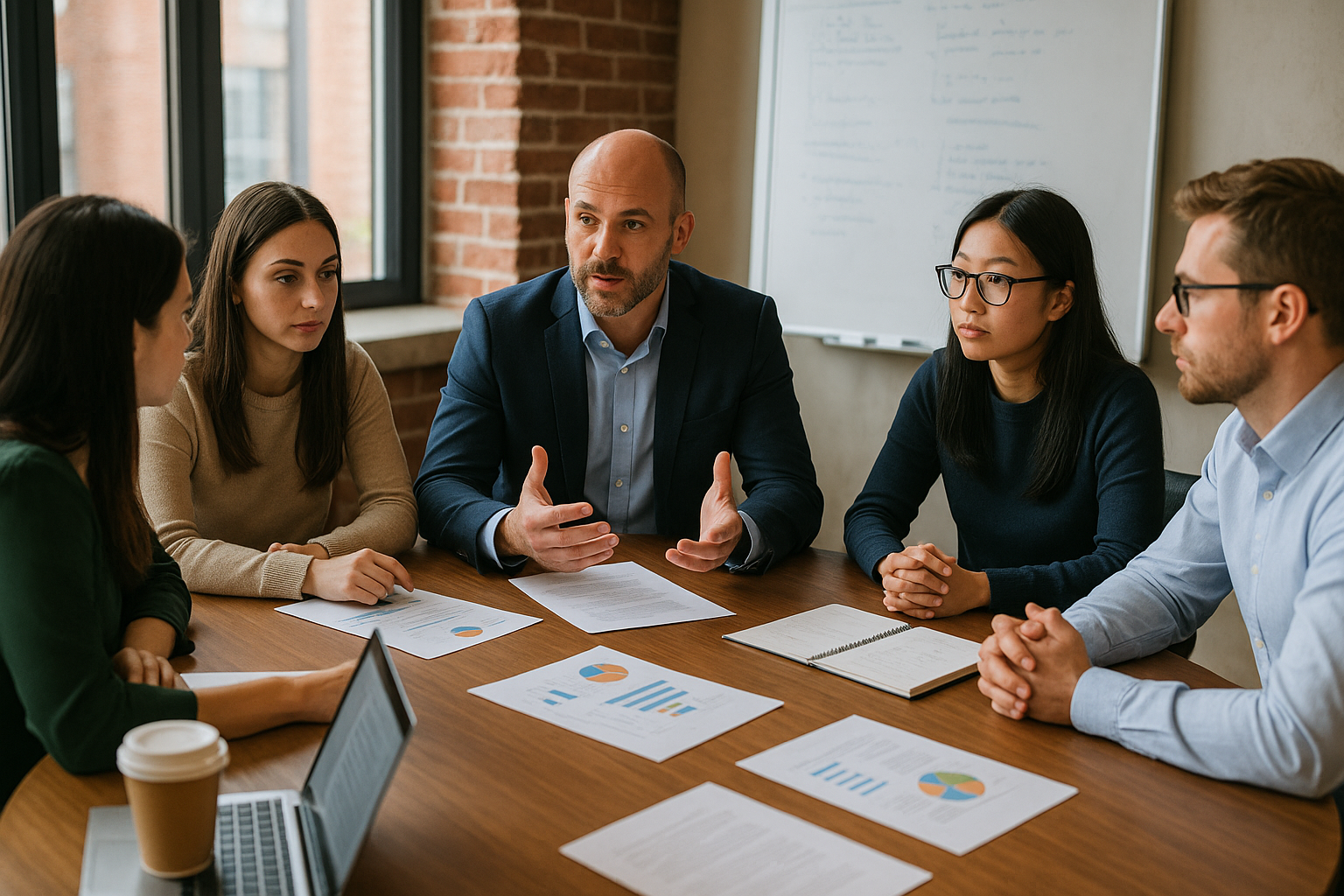 Réunion stratégie salon professionnel - Brief et audit événementiel