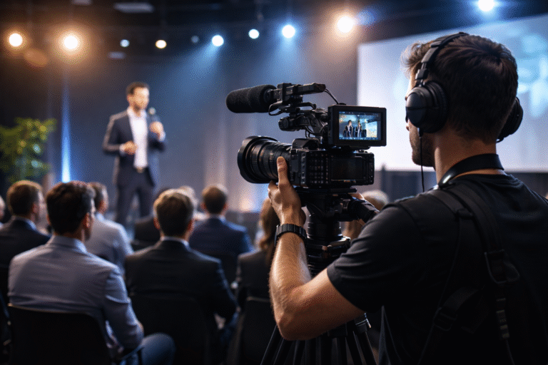 Captation événementielle : filmer pour convertir