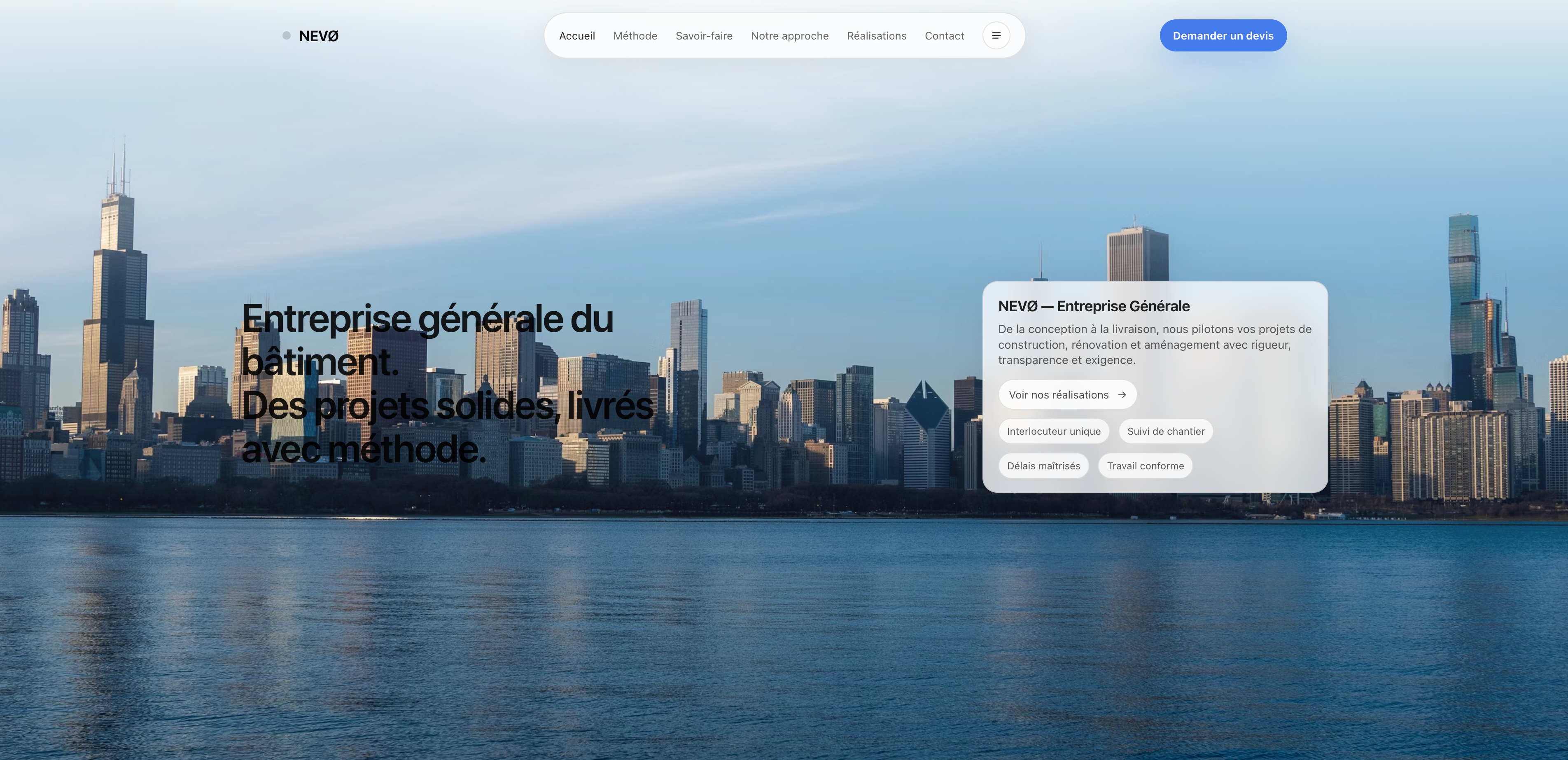 Template Paysagiste Moderne