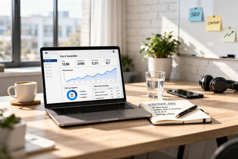 Comment rester visible avec AI Overviews : la méthode claire