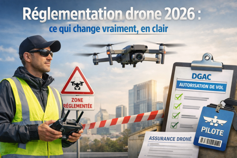 Réglementation drone 2026 : ce qui change vraiment, en clair