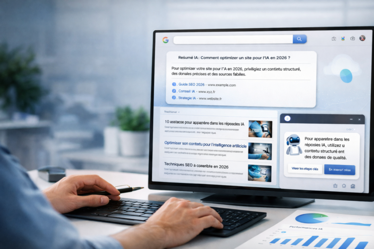 Comment apparaître dans les réponses IA en 2026 : le guide simple et utile