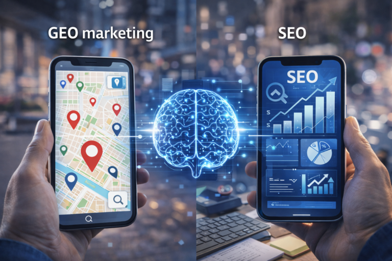GEO marketing vs SEO : quelles réponses IA vont capter votre demande