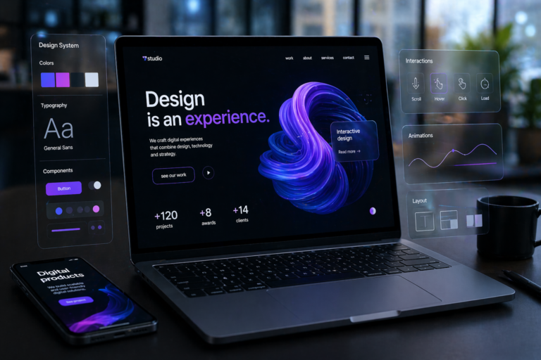 Design web tendances 2026 : du site vitrine à l’expérience